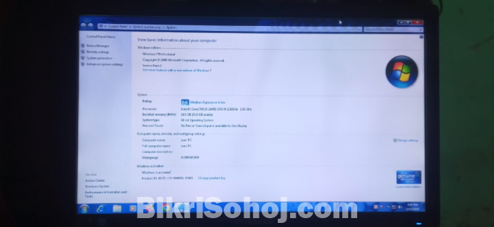 Itel core i 5 2nd gen